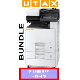 Bundle: P-2540iMFP (P2540IMFP) + CK-4520 (Starter) + ARDF + PF-470 (613011135) UTAX