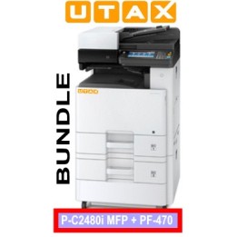 Bundle: P-C2480i MFP + ARDF + Starter Toner + PF-470 UTAX