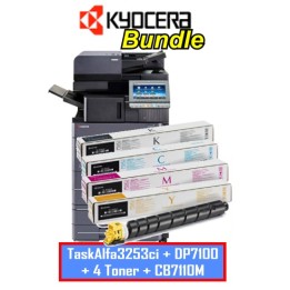 Bundle: TaskAlfa3253ci (1102VG3NL0) + TK-8335BK,C,M,Y Orig. + DP-7100 140ff(1203R75NL0) + CB-7110M (KT2552/870LD00116) Kyocera