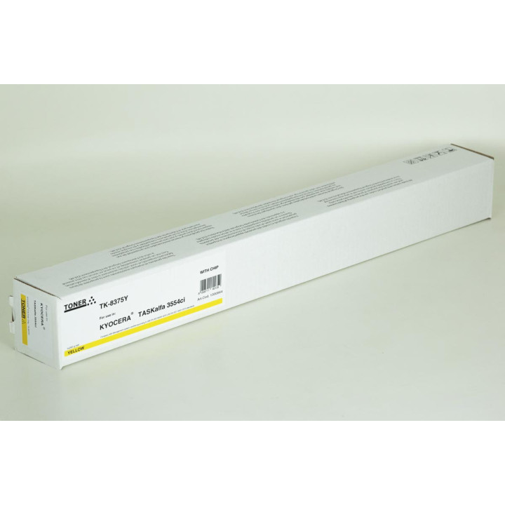 Toner Neutro Giallo (TK-8375Y) 1T02XDANL0, TK-8375Y MITA/KYOCERA Conf.1 - Pag.20000