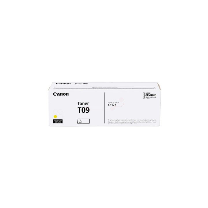 Toner Originale Giallo (T09) 3017C006, T09 CANON Conf.1 - Pag.5900