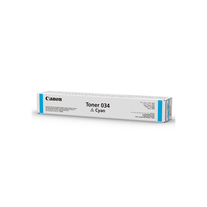 Toner Originale Ciano (034) 034, 9453B001 CANON Conf.1 - Pag.7300
