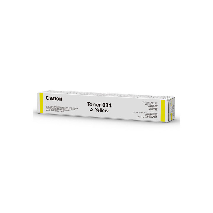 Toner Originale Giallo (034) 034, 9451B001 CANON Conf.1 - Pag.7300