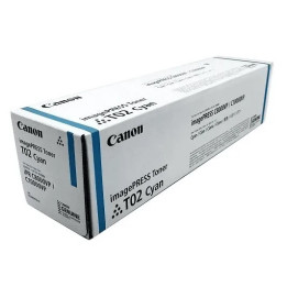 Toner Originale Ciano (T02C) 8530B001, T02C CANON Conf.1 - Pag.43000