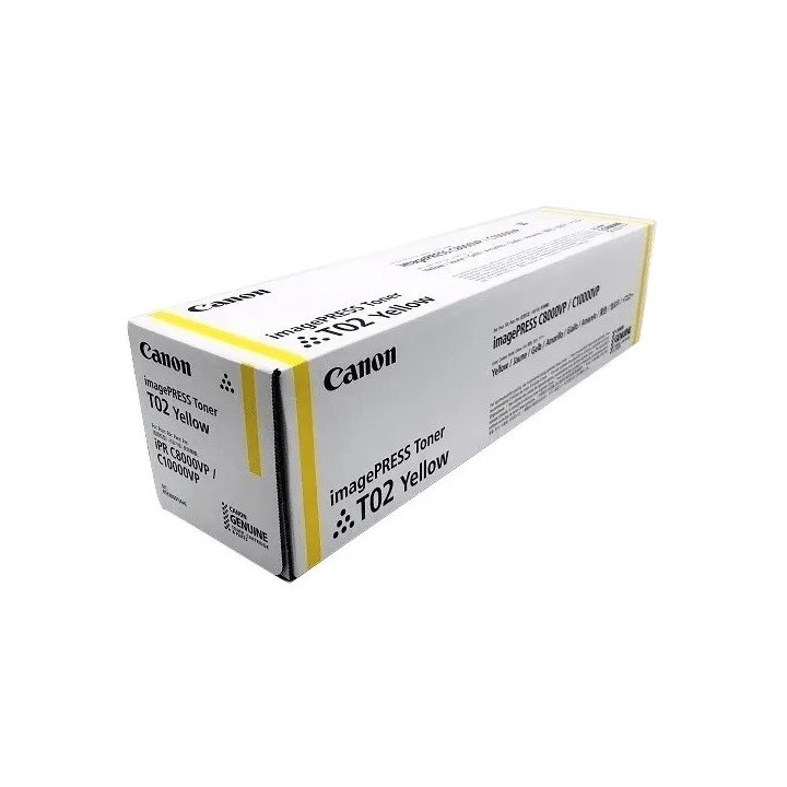 Toner Originale Giallo (T02Y) 8532B001, T02Y CANON Conf.1 - Pag.43000