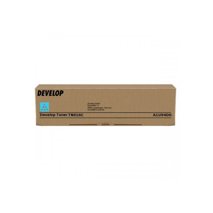 Toner Originale Ciano A1U94D3, TN-616C DEVELOP Conf.1 - Pag.31000
