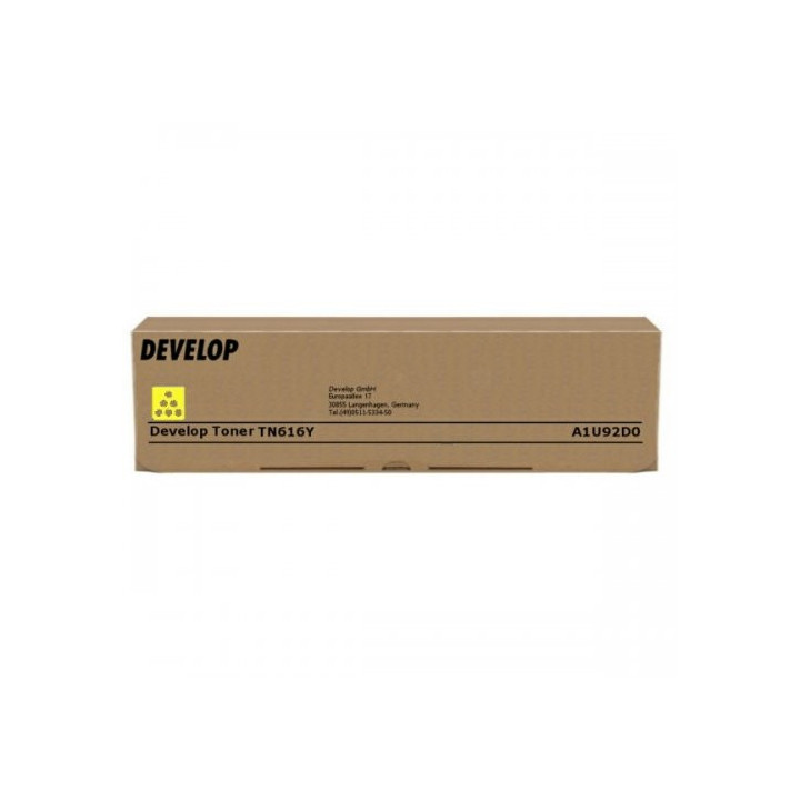 Toner Originale Giallo A1U92D3, TN-616Y DEVELOP Conf.1 - Pag.31000