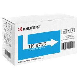 Toner Originale Ciano (TK-8735C) 1T02XNCNL0, TK-8735C MITA/KYOCERA Conf.1 - Pag.40000