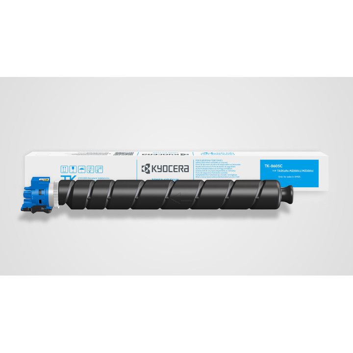 Toner Originale Ciano (TK-8605C) 1T0C2MCNL1, TK-8605C MITA/KYOCERA Conf.1 - Pag.20000
