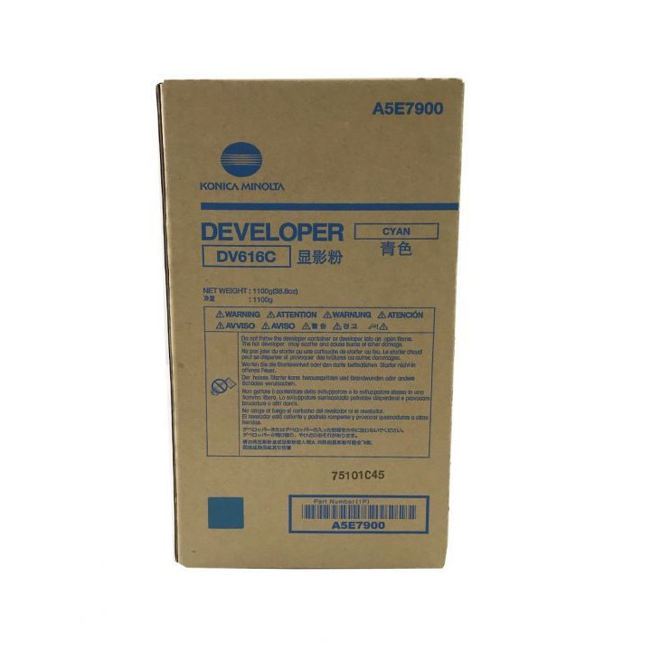 Developer Originale Ciano A5E7900, DV616C MINOLTA Conf.1