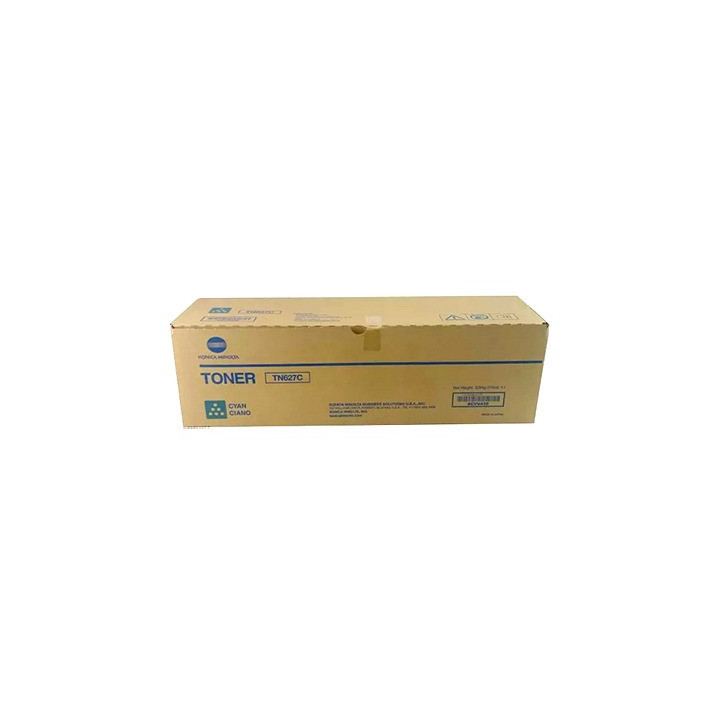 Toner Originale Ciano ACVV450, TN627C MINOLTA Conf.1