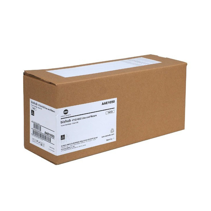 Toner Originale Nero (Return) AAE1050, TNP63 MINOLTA Conf.1 - Pag.25000