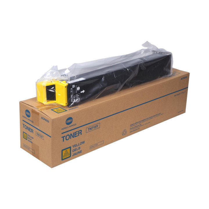 Toner Originale Giallo ACP8250, TN715Y MINOLTA Conf.1 - Pag.45000