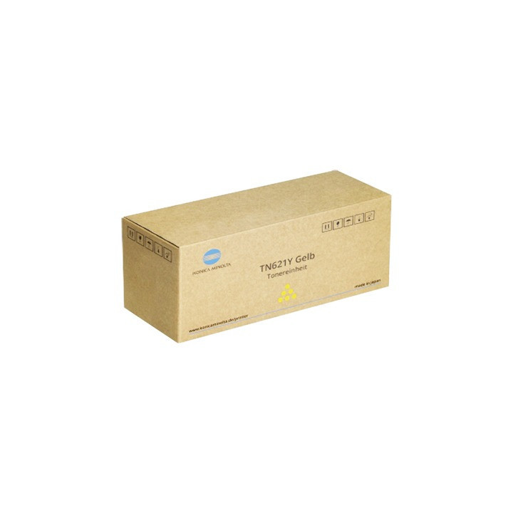 Toner Originale Giallo A3VX252, TN621Y MINOLTA Conf.1