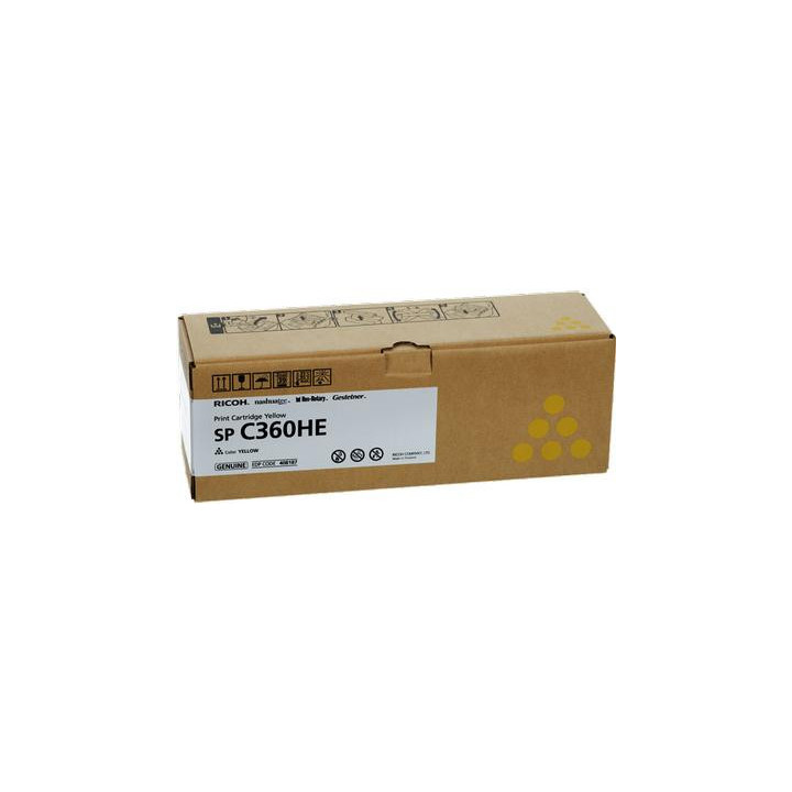 Toner Originale Giallo 408253 RICOH Conf.1 - Pag.9000