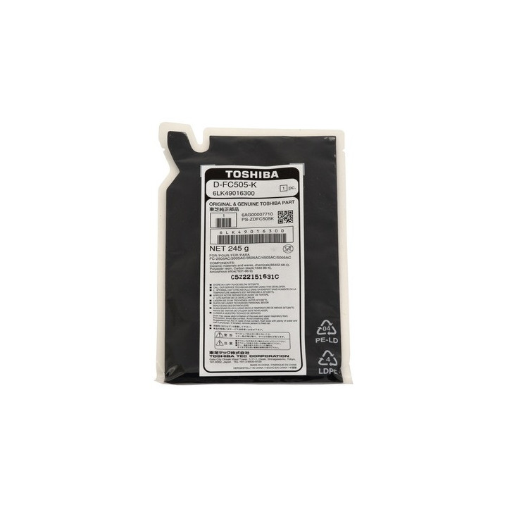 Developer Originale Nero (D-FC505-K ) 6LK49016300, D-FC505-K TOSHIBA Conf.1 - Pag.150000