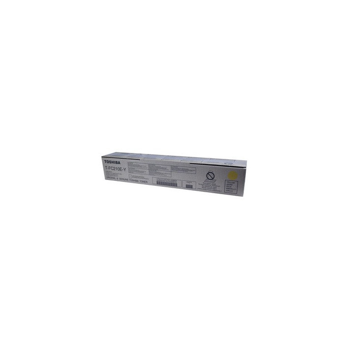 Toner Originale Giallo (T-FC210E-Y) 6AJ00000168, 6AJ00000271, T-FC210E-Y TOSHIBA Conf.1