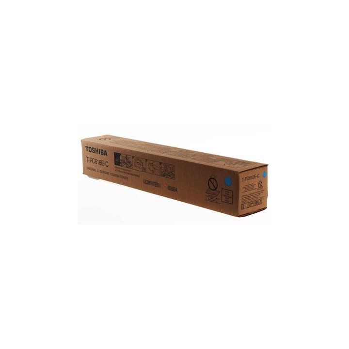 Toner Originale Ciano (T-FC616E-C) 6AK00000369, 6AK00000466, T-FC616E-C TOSHIBA Conf.1