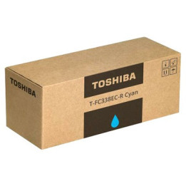 Toner Originale Ciano (T-FC338EC-R) 6B000000920, T-FC338EC-R TOSHIBA Conf.1 - Pag.6000