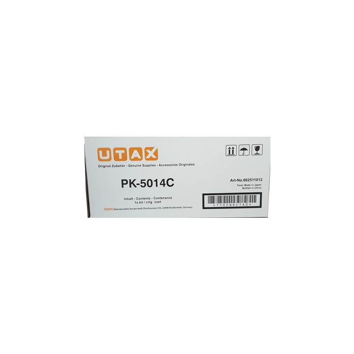 Toner Originale Ciano 1T02R9CUT0, PK-5014C UTAX Conf.1 - Pag.2200