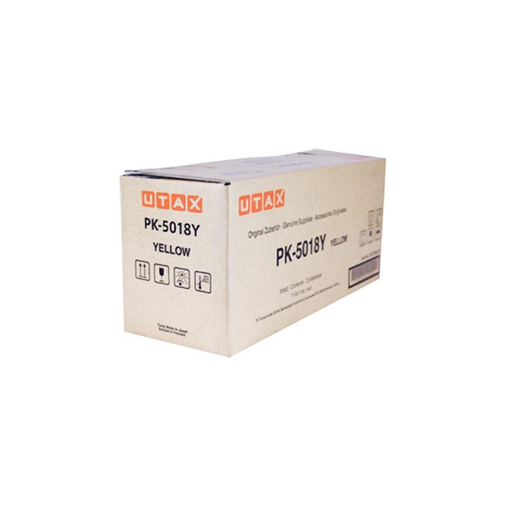 Toner Originale Giallo 1T02TWAUT0, PK-5018Y UTAX Conf.1 - Pag.11000