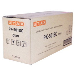 Toner Originale Ciano 1T02TWCUT0, PK-5018C UTAX Conf.1 - Pag.11000