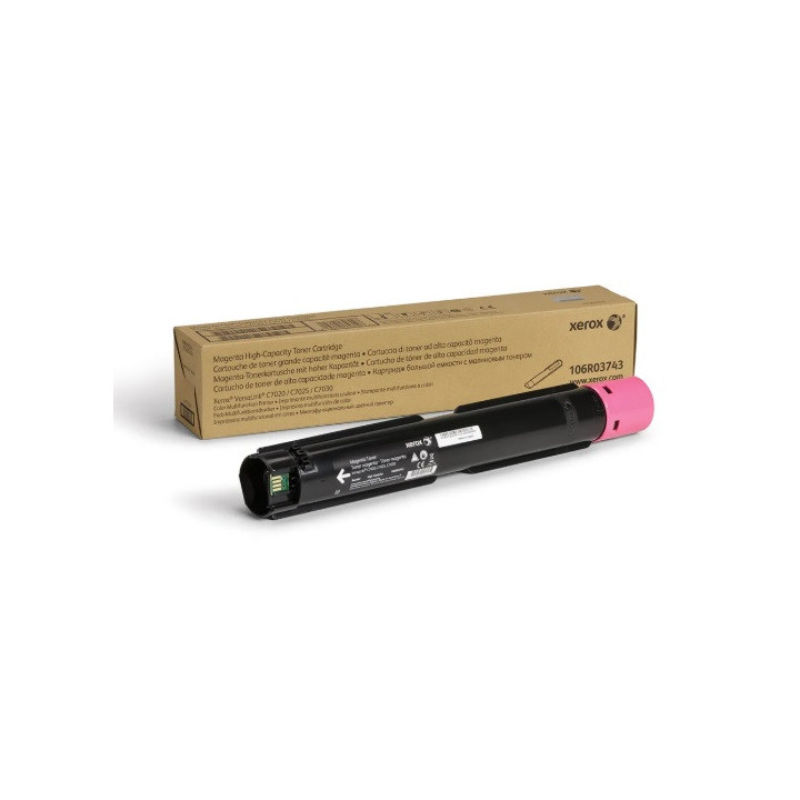 Toner Originale Magenta 106R03743 XEROX Conf.1 - Pag.9800