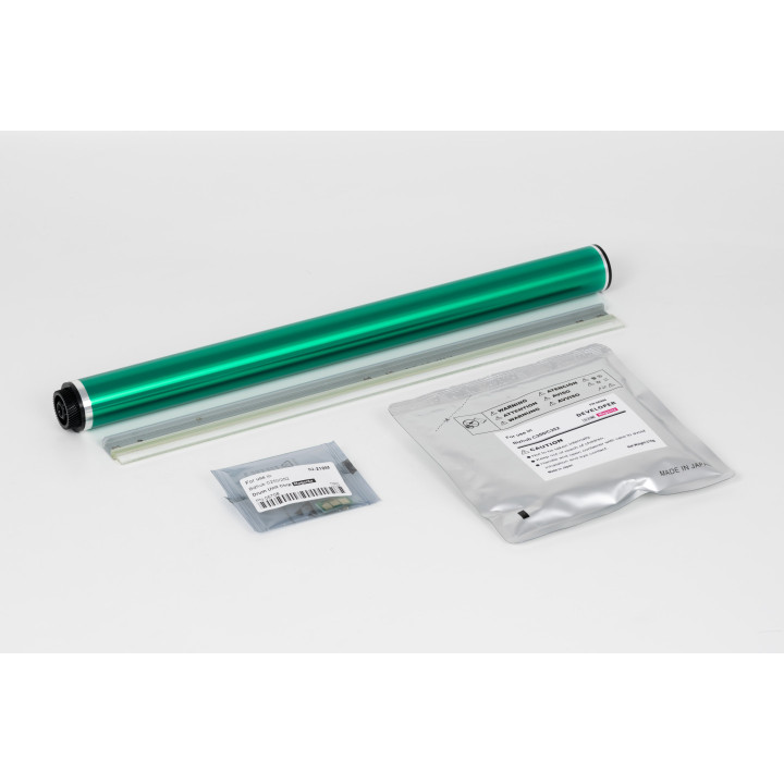 Kit Rigenerazione Tamburo Magenta (Opc+Chip+Lama+Developer) MINOLTA Conf.1