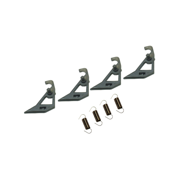 Kit Unghiette Superiori + Molle Compatibili MSPRT2852FCZZ, PTME0024QSZZ SHARP Conf.1x2