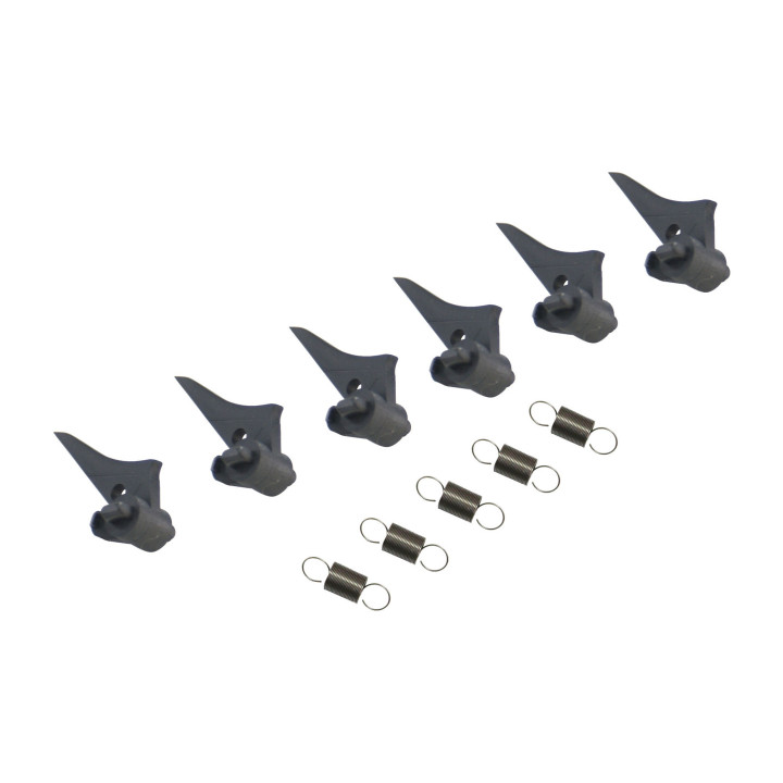 Kit Unghietta + Molla Superiore Compatibile 6LA84095000, 6LA84096000 TOSHIBA Conf.1x6