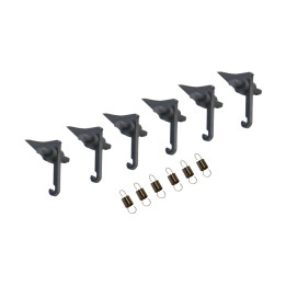 Kit Unghietta + Molla Superiore Compatibile 44202983000, 6LA65894000 TOSHIBA Conf.1x6