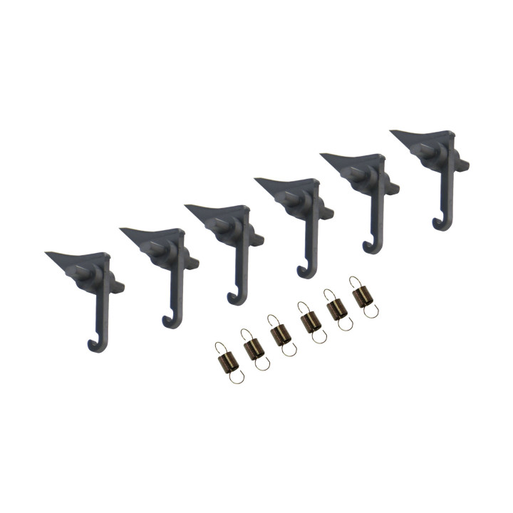 Kit Unghietta + Molla Superiore Compatibile 44202983000, 6LA65894000 TOSHIBA Conf.1x6