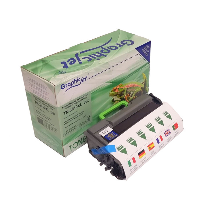 Cartuccia Rigenerata TN-3610XL BROTHER Conf.1 - Pag.25000