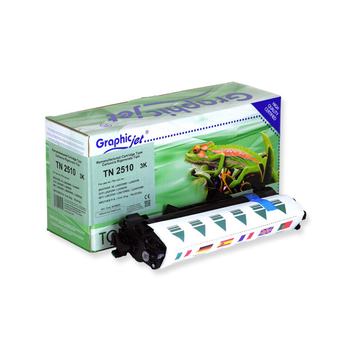 Cartuccia Compatibile TN-2510XL BROTHER Conf.1 - Pag.3000