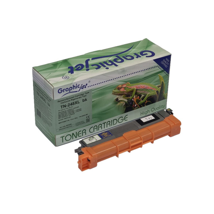 Cartuccia Compatibile Nero TN-248XLBK BROTHER Conf.1 - Pag.3000
