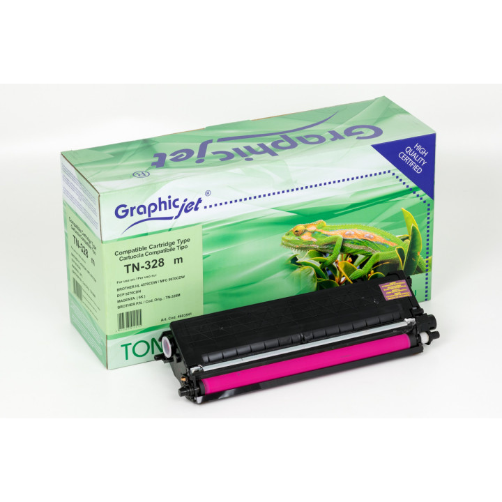 Cartuccia Compatibile Magenta TN-328M BROTHER Conf.1 - Pag.6000