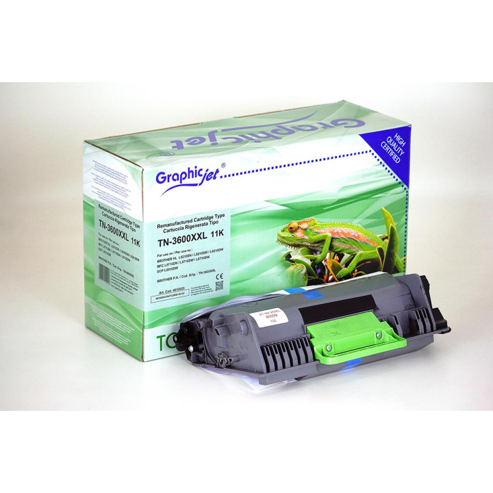 Cartuccia Rigenerata TN-3600XXL BROTHER Conf.1 - Pag.11000