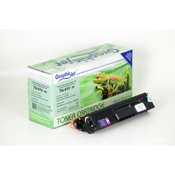 Cartuccia Rigenerata Magenta TN-910MP BROTHER Conf.1 - Pag.9000