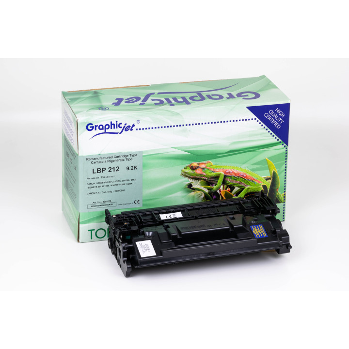 Cartuccia Rigenerata Nero (052H) 052H, 2200C002 CANON Conf.1 - Pag.9200