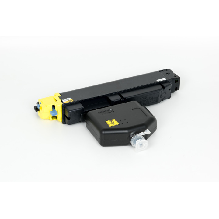 Toner Compatibile Giallo + Vaschetta Recupero (TK-5270Y) 1T02TVANL0, TK-5270Y MITA/KYOCERA Conf.1 - Pag.6000
