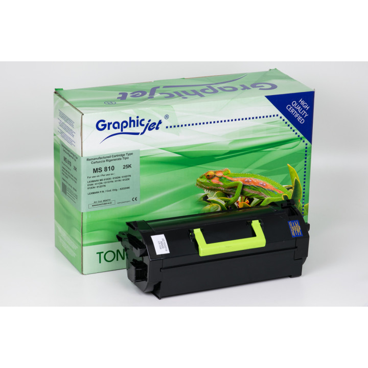 Cartuccia Rigenerata Nero (522H) 522H, 52D2H00 LEXMARK Conf.1 - Pag.25000