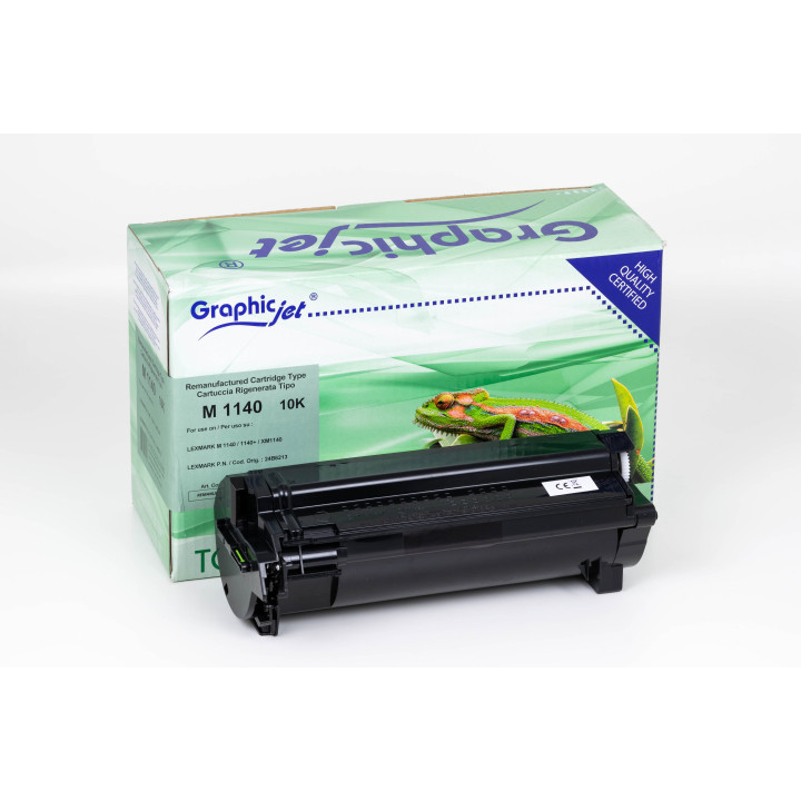 Cartuccia Rigenerata Nero 24B6213 LEXMARK Conf.1 - Pag.10000