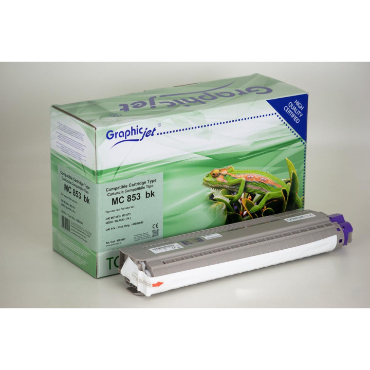 Cartuccia Compatibile Nero 45862840 OKI Conf.1 - Pag.7000