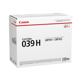 Cartuccia Originale Nero (039H) 0288C001, 039H CANON Conf.1 - Pag.25000