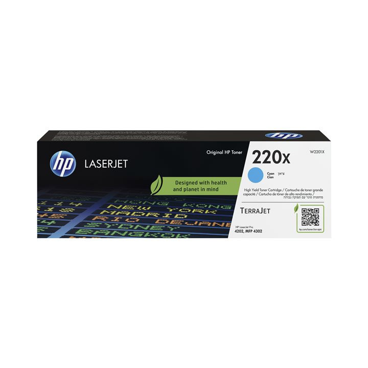 Cartuccia Originale Ciano (220X) 220X, W2201X HP Conf.1 - Pag.5500