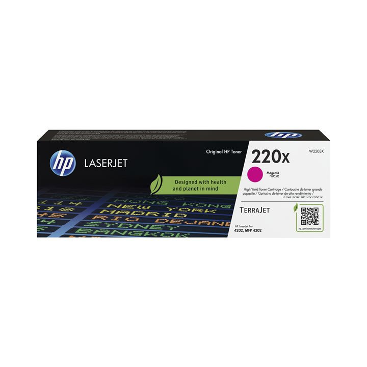 Cartuccia Originale Magenta (220X) 220X, W2203X HP Conf.1 - Pag.5500