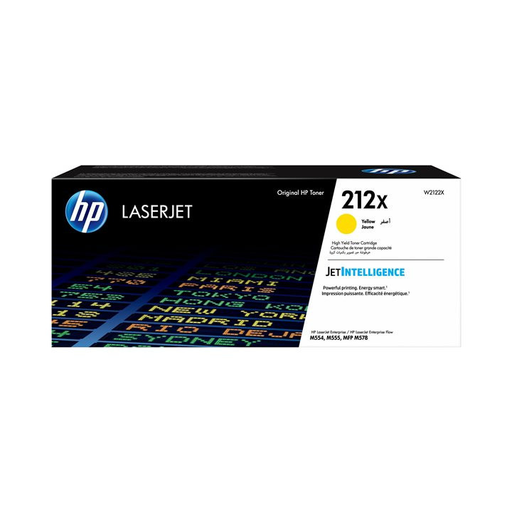 Cartuccia Originale Giallo (212X) 212X, W2122X HP Conf.1 - Pag.10000
