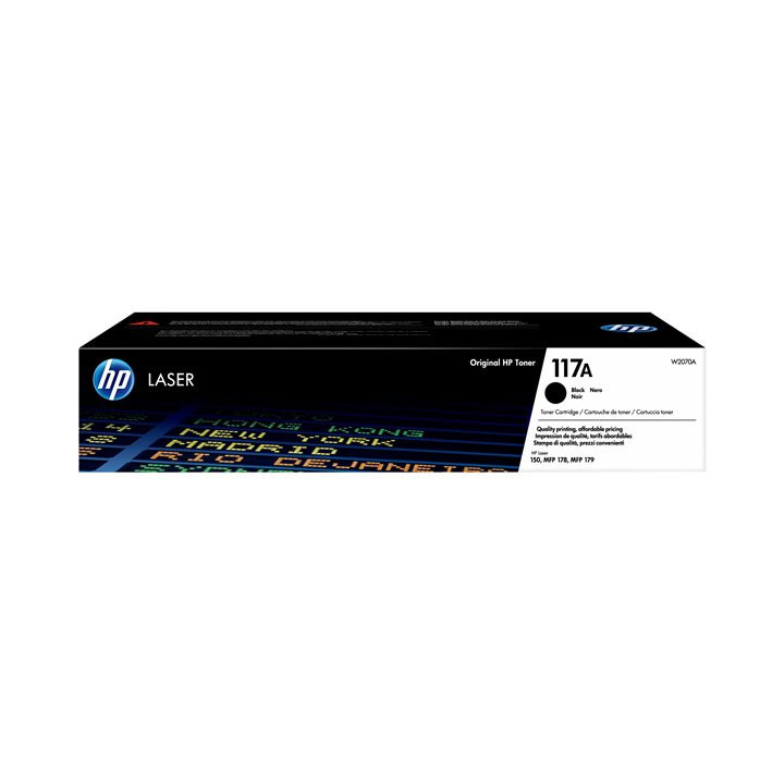Cartuccia Originale Nero (117A) 117A, W2070A HP Conf.1 - Pag.1000