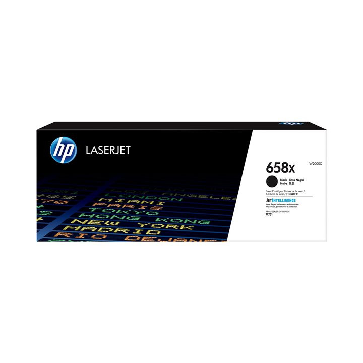 Cartuccia Originale Nero (658X) 658X, W2000X HP Conf.1 - Pag.33000