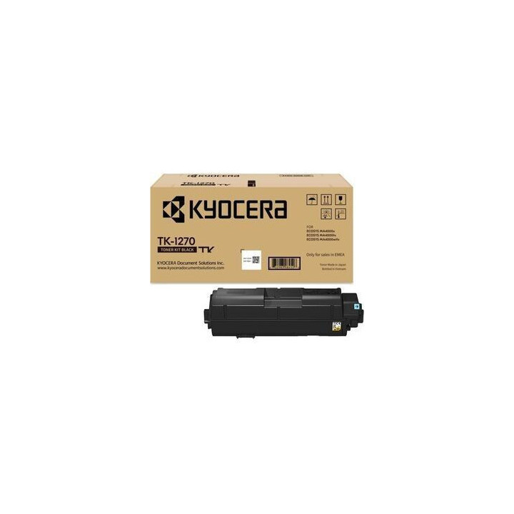 Toner Originale Nero (TK-1270) 1T0C140NL0, TK-1270 MITA/KYOCERA Conf.1 - Pag.10000